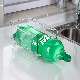  Household Cabinet Pantry Fridge Organizer Plastic Stackable Soft Drinks Wine Bottle Storage Holder