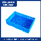 Wholesale Transportation Stackable Square Turnover Stack Transport Plastic Vented Foldable Mesh Crate Plastic Vegetable and Fruit Solid Box with Lid