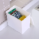  Household Large Solid Color Cabinet Organizer for Home Bathroom Kitchen Practical Plastic Storage Box with Cover