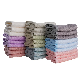  Hot Selling Customized 6 Pack 100% Organic Bamboo Baby Washcloth