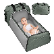  Custom Logo Travel Mummy Nappy Baby Bassinet Diaper Bed Bag with Changing Pad