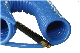  95 Shore a Pneumatic Spiral Hose with Fitting (150P. S. I.)