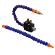  High Pressure Cleaning Spray Nozzle Plastic Coolant Tube Adjustable Water Cooling Pipe