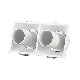  Recessed Adjustable GU10 Fixture Square MR16 LED Modules Indoor Downlight Fittings