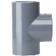  High Quality Pn16 PVC Pipe Fitting UPVC Plumbing Pipe Fitting Plastic Pressure Pipe Fitting 1.6MPa PVC Large Diameter Pipe Fitting DIN Standard