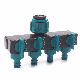  Hose Splitter, 4 Way Hose Splitter, Hose Splitter for Garden 4 Way Water Tap Converter Connector Splitter Hose Pipe Adapter Garden Irrigation Wyz19510