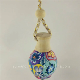 Polymer Clay Perfume Bottle with Wooden Cap