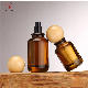  Empty Luxury Amber Thick Bottom Lock Glass Cosmetic Parfum Bottle in 30ml, 50ml, 100ml