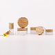 50g Bamboo Glass Cosmetic Packaging Bottle Jar manufacturer