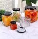  Wholesale Empty Clear Square Honey Glass Jar Frascos De Vidrio Glass Jars with Lids for Pickle Jar, Honey Jar, Food Containers Purpose