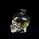  750ml Skull Shape Super Clear Glass Bottle