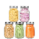  Glass Jars Supplier in Bulk Storage Canning Container Packaging 16oz 500ml Pint Mason Jar
