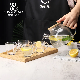  Wholesale Popular Glass Teapot with Tea Mugs Borosilicate Glass Tea Pot Set