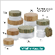  15g Bamboo Cosmetic Packaging Frosted Glass Jar for Skincare