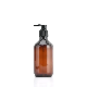  250ml 350ml 550ml Round Pet Plastic Shampoo Lotion Bottle