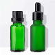  20ml Frosted Green Glass Dropper Bottle Pharmaceutical for Essential Oil