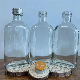 250ml Flat Flask Whiksy Bottle /250ml Flask Whiksy Bottle with Screw Cap/250ml Empty Glass Bottle manufacturer