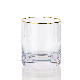 High Quality Round Glass Engraved Crystal Whisky Water Glass