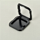  Unique Shape 1 Color Magnet Plastic Eye Shadow Palette Case Compact Box Cosmetic Packaging Y357
