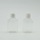  Plastic Pet 60ml Santizer Hand Wash Bottles with Cap