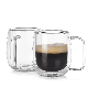  200ml 250ml 300ml Twin Wall Handmade Double Wall Drinking Glasses Clear Heat Resistant Glass Tea Cups Mug Glass Coffee Cup