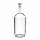 Empty Square 500ml 700ml 750ml Glass Liquor Bottle Tequila Gin Vodka