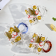 400ml New Design Christmas Style High Borosilicate Glass Cup