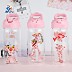  High Borosilicate Pink Panther Cartoon Cute Glass Water Bottle
