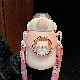 Kids Cute Plastic 820ml Large Capacity Portable Kawaii Cartoon BPA Free Outdoor Travel Trip Water Bottle with Straw manufacturer