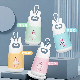 Kids Sublimation Wholesale Kawaii Rabbit Double Wall Creative Cute Portable with Handle Cartoon Water Bottles manufacturer