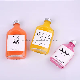  Customize Wine Glass Bottle 50ml 100ml 200ml 250ml 350ml 500ml Cold Brew Coffee Flat Flask Glass Liquor Bottle with Screw Cap