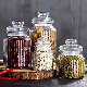  1350g 950ml 3L Storage Glass Jar Stash Glassware