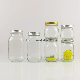  Different Size Food Storage Jar Sets Glass Nuts Coffee Jar Glassware with Screw Metal Lid