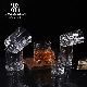  5oz New Engraved Design Glass Tea Cup Water Tumbler Whisky Glass