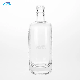  Custom Made Round Shape Transparent Best Quality Vodka Whisky Wine Glass Liquor Bottle 750ml High Flint Glass