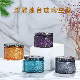  Creative Gift Home Decoration Aroma Jar Candle Glass Jar Candle Holder with Cover