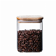  600ml Coffee Bean Glass Container Food Storage Jar Grain Kitchenware Glassware