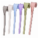  Eco-Friendly Approved Foldable Smoothie Silicone Straw Baby Bottle Drinking Straws