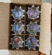  European Style Creative Mini Crown Candle Jar Jewelry Storage Jar Glass Candle Holder