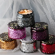  Creative Electroplated Candle Jar Empty Color Glass Jar Candle Holder