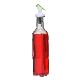 Wholesale Commercial Hotel Restaurant Buffet Glass Oil and Vinegar Set with Lid