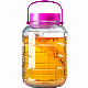  Bubble Wine Bottle with Tap Household Wine Liquor Ferment Pickle Jar