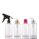  260ml Transparent Pink Empty Pet Plastic Lotion Bottle