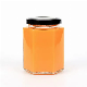  45ml 280ml 750ml Sexangle Storage Glass Bottle Honey Glassware