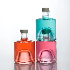  Wholesale Clear Empty 250ml Super/Extra Flint Gin Whiskey Vodka Whisky Glass Bottle for Spirits Liquor Rum