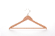  High End Cedar Fancy Wood Top Velvet Clothes Sweater Rack Hanger with Notch (DNC6612N)