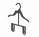 10′′plastic Baby Hanger with Clips, Clip Hanger for Baby Clothes manufacturer