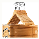  High-Grade Wooden Suit Hangers Smooth Finish Solid Wood Coat Hanger with Non Slip Pants Bar
