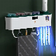 High Quality White Plastic Bathroom Accessories Automatic Kids Toothpaste Squeezer Rack
