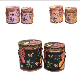  Retro Printing Round Gift Box Two-Piece Portable Flower Box Flower Hug Bucket